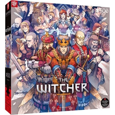 Kody rabatowe Avans - Puzzle CENEGA Merch: Gaming The Witcher Northern Realms (500 elementów)