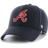Kody rabatowe Answear.com - 47brand czapka z daszkiem z domieszką wełny MLB Atlanta Braves kolor granatowy z aplikacją B-MVP01WBVRP-NY