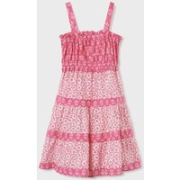 Kody rabatowe Answear.com - Mayoral sukienka dziecięca kolor różowy midi rozkloszowana