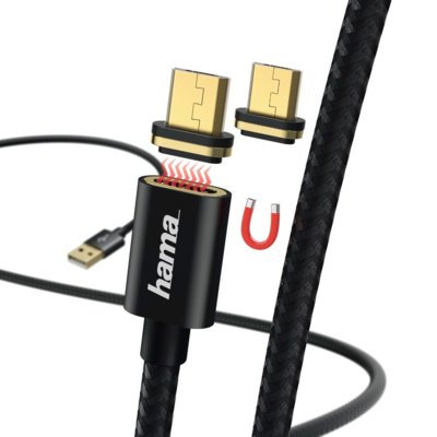 Kody rabatowe Kabel USB - Micro USB HAMA 178373 1 m