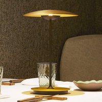Kody rabatowe MARSET Ginger lampa stołowa LED alu, mosiężna