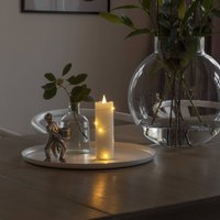 Kody rabatowe Lampy.pl - Świeca woskowa LED biała Barwa światła ciepła biel 12,7 cm