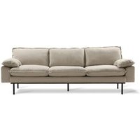 Kody rabatowe 9design sklep internetowy - HK Living :: Sofa tapicerowana Retro 4-osobowa beżowa
