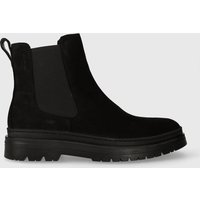 Kody rabatowe Answear.com - Vagabond Shoemakers sztyblety zamszowe JAMES męskie kolor czarny 5680.150.20