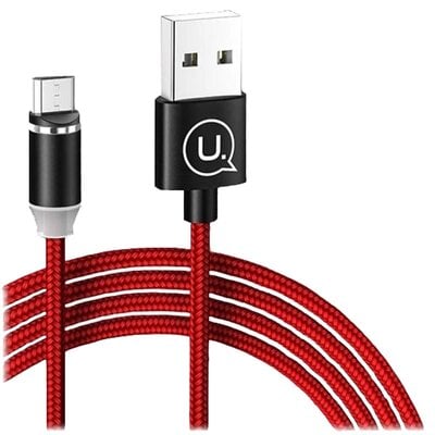 Kody rabatowe Kabel magnetyczny USB - Micro USB USAMS 1m Czerwony