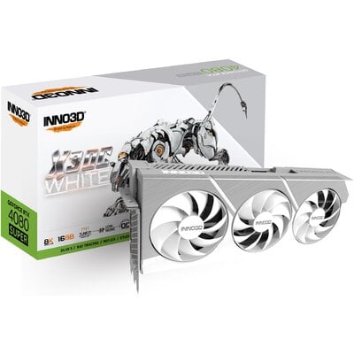 Kody rabatowe Karta graficzna INNO3D GeForce RTX 4080 Super X3 OC Biały 16GB DLSS 3