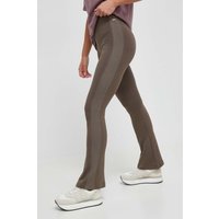 Kody rabatowe Answear.com - Reebok Classic legginsy damskie kolor brązowy gładkie