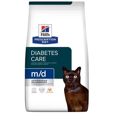 Kody rabatowe Karma dla kota HILL'S Prescription Diet M/D Diabetes Care Kurczak 3 kg