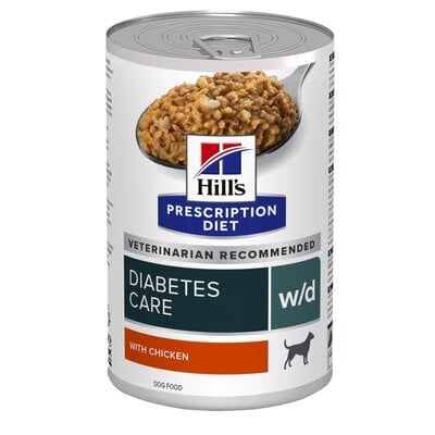 Kody rabatowe Karma dla psa HILL'S Prescription Diet Diabetes Care W/D 607220 370 g