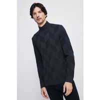 Kody rabatowe Answear.com - Medicine sweter męski kolor granatowy z półgolfem