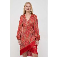 Kody rabatowe Answear.com - Marciano Guess sukienka kolor czerwony mini rozkloszowana