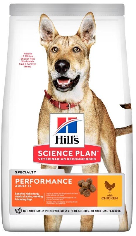 Kody rabatowe HILL'S Science Plan Canine Adult Performance Kurczak - sucha karma dla psa aktywnego - 14 kg