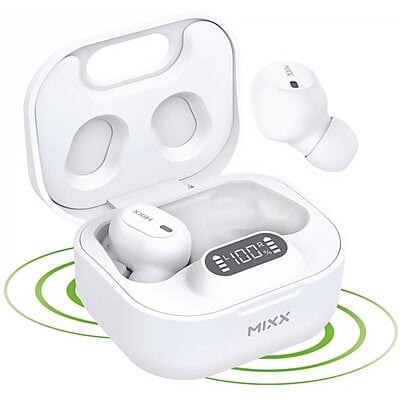 Kody rabatowe Avans - Słuchawki douszne MIXX StreamBuds Dots Charge Biały