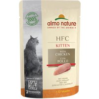 Kody rabatowe Almo Nature HFC Kitten, 6 x 55 g - Kurczak
