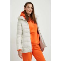 Kody rabatowe Answear Lab kurtka dwustronna damska kolor beżowy zimowa