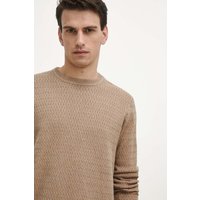 Kody rabatowe Answear.com - Medicine sweter męski kolor beżowy lekki