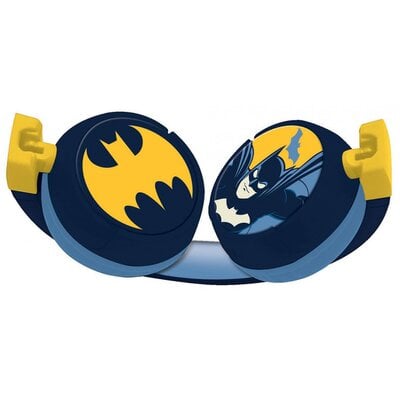 Kody rabatowe Słuchawki nauszne LEXIBOOK Batman 2 w 1 Czarno-żółty