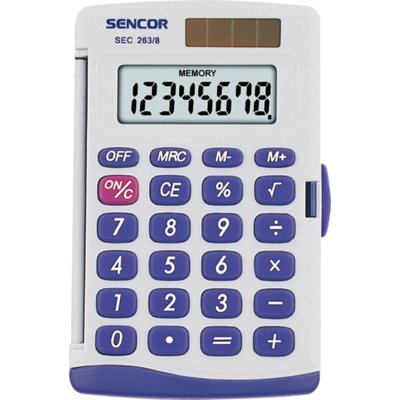 Kody rabatowe Kalkulator SENCOR SEC 263/8