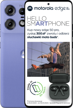 Kody rabatowe Play - Motorola Edge 50 Pro 5G 12/512GB Luxe Lavender