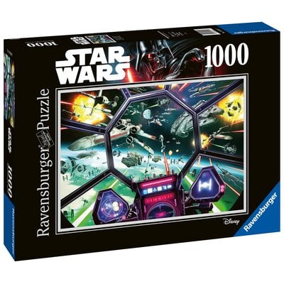 Kody rabatowe Puzzle RAVENSBURGER Star Wars TIE Fighter Cockpit 16920 (1000 elementów)