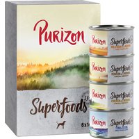 Kody rabatowe zooplus - Purizon Superfoods, 6 x 140 g - Pakiet mieszany