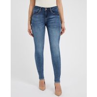 Kody rabatowe GUESS modne jeansy i ubrania - Denimowe Spodnie Fason Skinny Model Annette