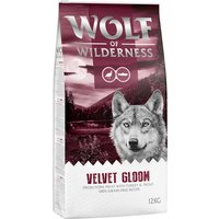 Kody rabatowe zooplus - Korzystny pakiet Wolf of Wilderness, 2 x 12 kg - Velvet Gloom, indyk i pstrąg
