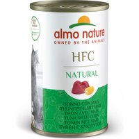 Kody rabatowe Korzystny pakiet Almo Nature HFC, 12 x 140 g - Tuńczyk i kukurydza