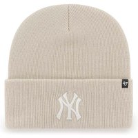 Kody rabatowe 47brand czapka MLB New York Yankees kolor beżowy
