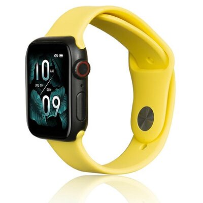 Kody rabatowe Avans - Pasek BELINE Silicone do Apple Watch 2/3/4/5/6/7/8/SE/SE 2 (38/40/41mm) Żółty