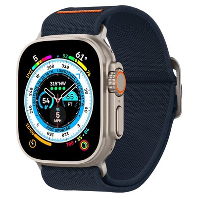 Kody rabatowe Avans - Pasek SPIGEN Fit Lite Ultra do Apple Watch 3/4/5/6/7/8/SE/Ultra (42/44/45/49mm) Granatowy