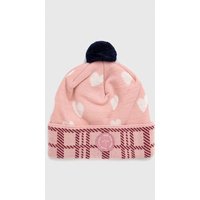 Kody rabatowe Femi Stories czapka z domieszką wełny Sweetie kolor różowy z grubej dzianiny z domieszką wełny