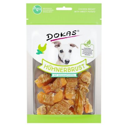 Kody rabatowe Avans - Przysmak dla psa DOKAS Filet z piersi kurczaka z batatem 70 g