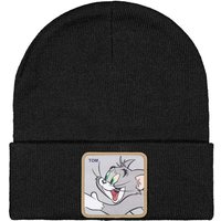 Kody rabatowe Capslab czapka z daszkiem Tom and Jerry kolor czarny z aplikacją