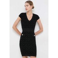 Kody rabatowe Answear.com - Marciano Guess sukienka PENELOPE kolor czarny mini dopasowana 4RGK01 5661Z