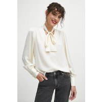 Kody rabatowe Answear.com - Medicine bluzka damska kolor beżowy gładka