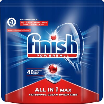 Kody rabatowe Tabletki do zmywarek FINISH Powerball All in 1 Max - 40 szt.
