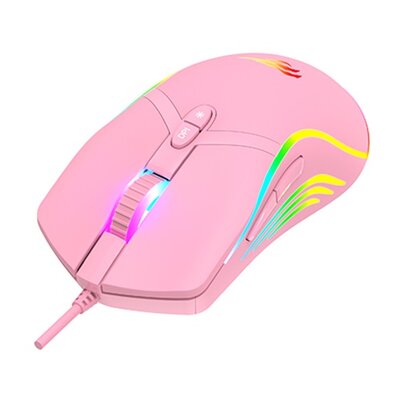 Kody rabatowe Avans - Mysz HAVIT MS1026 RGB Różowy