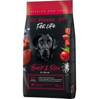 Kody rabatowe Fitmin Dog For Life, wołowina i ryż - 12 kg