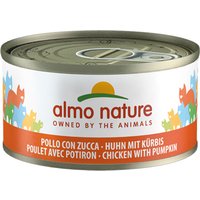 Kody rabatowe Korzystny pakiet Almo Nature, mięso, 12 x 70 g - Kurczak z dynią