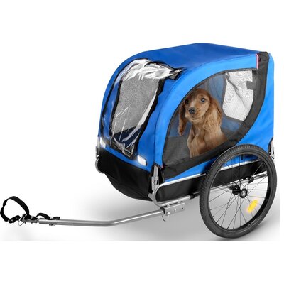 Kody rabatowe Avans - Przyczepka rowerowa BICYCLE GEAR Doggyride dla Zwierząt Niebiesko-czarny