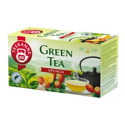 Kody rabatowe Herbata TEEKANNE Green Tea Opuncia (20 sztuk)