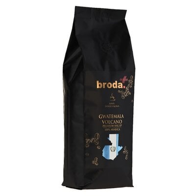 Kody rabatowe Avans - Kawa ziarnista BRODA COFFEE Gwatemala Volcano Premium SHG EP Arabica 0.25 kg