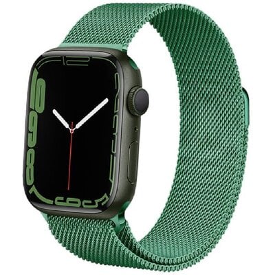 Rabaty - Pasek CRONG Milano Steel do Apple Watch (38/40/41mm) Zielony