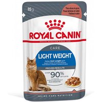 Kody rabatowe zooplus - Megapakiet Royal Canin, 24 x 85 g - Light Weight Care w sosie