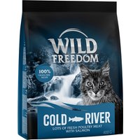 Kody rabatowe 2 + 1 gratis! Wild Freedom, karma sucha dla kota, 3 x 400 g - Adult „Cold River”, łosoś