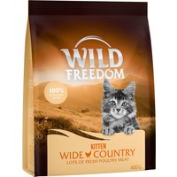 Kody rabatowe 2 + 1 gratis! Wild Freedom, karma sucha dla kota, 3 x 400 g - Kitten ,,Wide Country