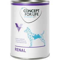 Kody rabatowe 10 + 2 gratis! Concept for Life Veterinary Diet, karma mokra dla psa, 12 x 400 g - Renal