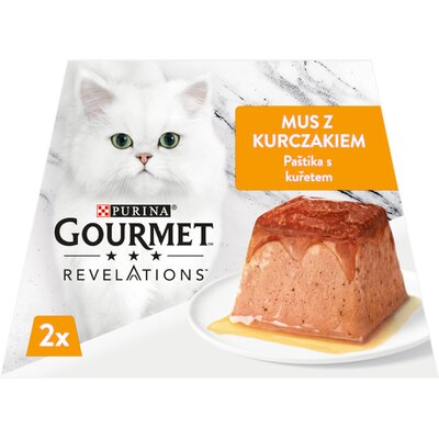 Kody rabatowe Karma dla kota GOURMET Revelations Kurczak (2 x 57 g)