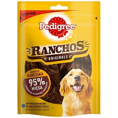 Kody rabatowe Przysmak dla psa PEDIGREE Ranchos Originals Kurczak 70 g